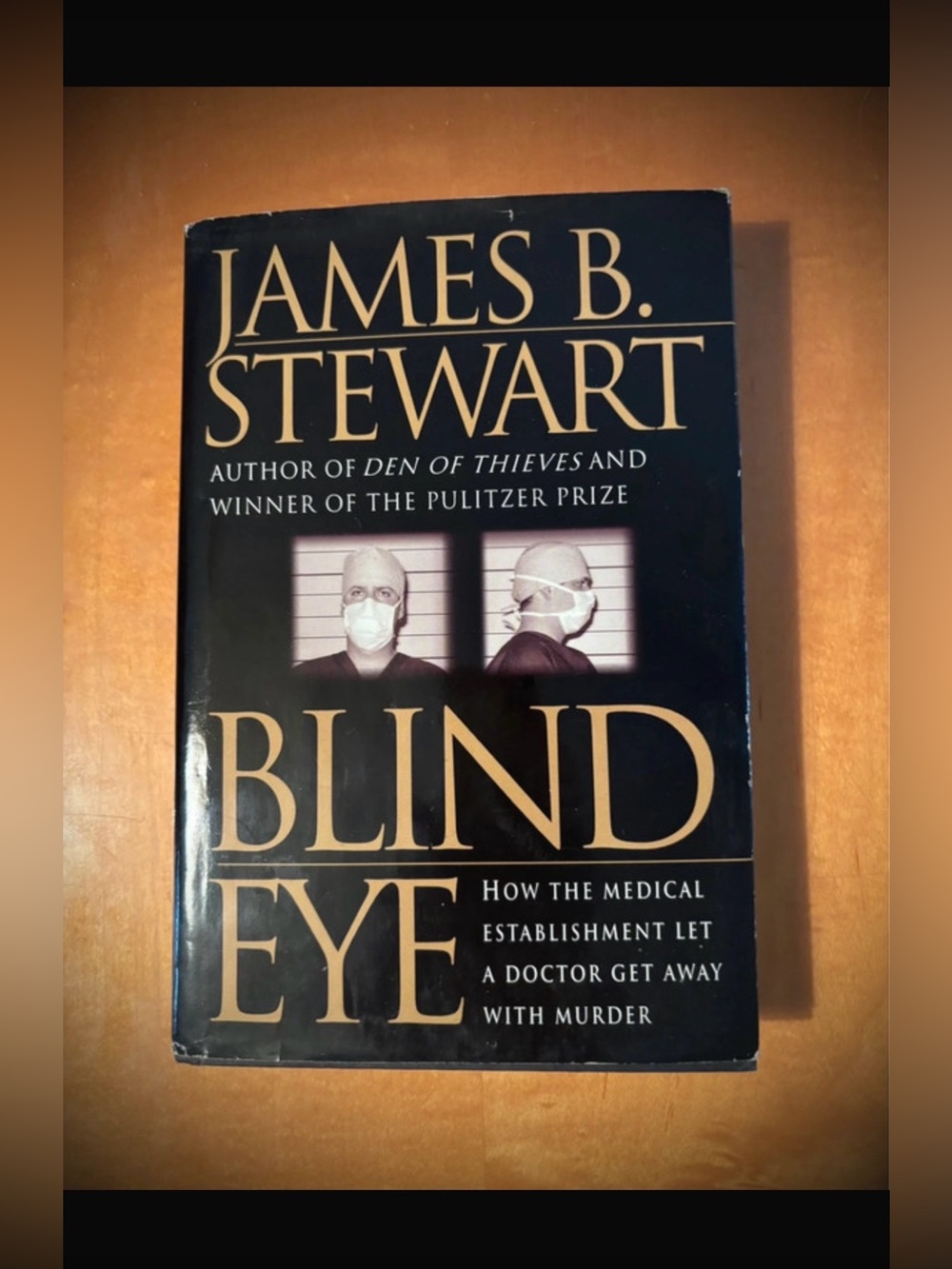 True Crime 90’s Hardback Blind Eye by James B. Stewart -Out of Print